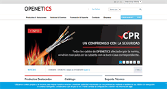 Desktop Screenshot of openetics.com